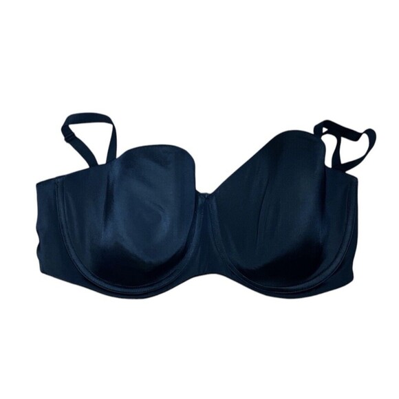 Serenada Black Underwire Padded Bra Size 42DD - Picture 1 of 4